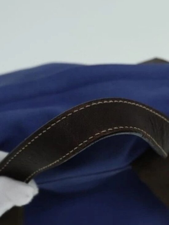 PRADA Backpack Canvas Blue Auth 88293 main image 11